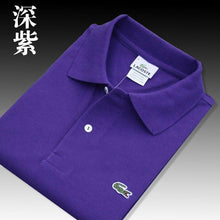 将图片加载到图库查看器,Men Summer Polo Shirt Brand Fashion Cotton Short Sleeve Polo Crocodile Shirts Male Solid Jersey Breathable Tops Tees 321