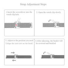 将图片加载到图库查看器,Strap For Xiaomi Mi Band 3 4 Wrist Bracelet Stainless Steel Watch Band for Mi Band 4 3 Strap Wristbands Screwless Wrist Strap
