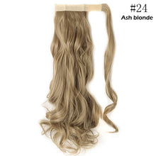 将图片加载到图库查看器,s-noilite 16"/24"/26" long clip in ponytail hair extension wrap around ponytail synthetic fake pony tail hairpiece for women
