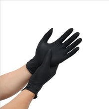 将图片加载到图库查看器,FSUP 100pcs Disposable Nitrile Gloves Work glove Food Cooking Gloves Kitchen Cleaning Universal Household Garden tattoo beauty