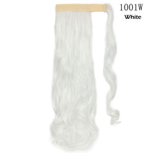 将图片加载到图库查看器,s-noilite 16"/24"/26" long clip in ponytail hair extension wrap around ponytail synthetic fake pony tail hairpiece for women