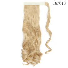 将图片加载到图库查看器,s-noilite 16"/24"/26" long clip in ponytail hair extension wrap around ponytail synthetic fake pony tail hairpiece for women
