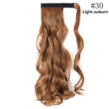 将图片加载到图库查看器,s-noilite 16"/24"/26" long clip in ponytail hair extension wrap around ponytail synthetic fake pony tail hairpiece for women