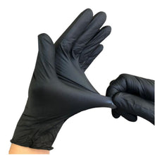 将图片加载到图库查看器,FSUP 100pcs Disposable Nitrile Gloves Work glove Food Cooking Gloves Kitchen Cleaning Universal Household Garden tattoo beauty
