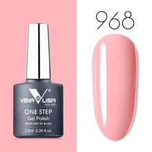 将图片加载到图库查看器,3 in 1 UV Gel Polish One Step Gel Lacquer VENALISA Soak off Organic UV LED Nail Gel Varnish Nail Art Salon New Arrival Varnish
