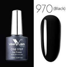 将图片加载到图库查看器,3 in 1 UV Gel Polish One Step Gel Lacquer VENALISA Soak off Organic UV LED Nail Gel Varnish Nail Art Salon New Arrival Varnish