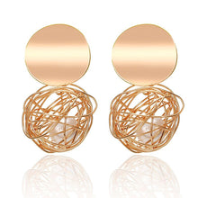 将图片加载到图库查看器,Fashion Statement Earrings 2020 Big Geometric earrings For Women Hanging Dangle Earrings Drop Earing modern Jewelry