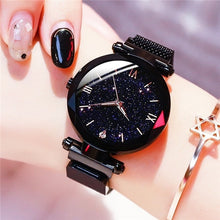 将图片加载到图库查看器,Reloj Mujer Luxury Starry Sky Women Watches Magnetic Mesh Belt Band Watch Women's Fashion Dress Wristwatch Zegarek Damski