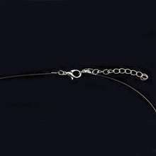 将图片加载到图库查看器,Poputton Female Transparent Fishing Line Necklace Silver Color Invisible Chain Women Rhinestone Choker Necklace Collier Femme