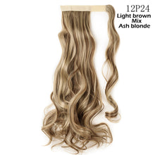 将图片加载到图库查看器,s-noilite 16"/24"/26" long clip in ponytail hair extension wrap around ponytail synthetic fake pony tail hairpiece for women