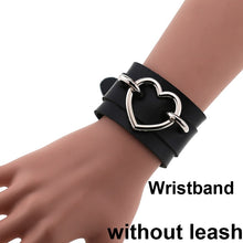 将图片加载到图库查看器,Sexy punk Choker Collar leather choker Bondage cosplay Goth jewelry women gothic necklace Harajuku accessories