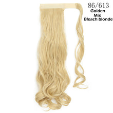 将图片加载到图库查看器,s-noilite 16"/24"/26" long clip in ponytail hair extension wrap around ponytail synthetic fake pony tail hairpiece for women