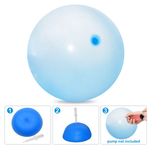 Children Outdoor Soft Air Water Filled Bubble Ball Blow Up Balloon Toy Fun Party Game Summer Gift for Kids Inflatable Gift