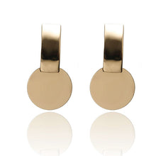 将图片加载到图库查看器，Fashion Statement Earrings 2020 Big Geometric earrings For Women Hanging Dangle Earrings Drop Earing modern Jewelry
