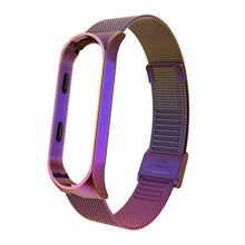 将图片加载到图库查看器，Strap For Xiaomi Mi Band 3 4 Wrist Bracelet Stainless Steel Watch Band for Mi Band 4 3 Strap Wristbands Screwless Wrist Strap
