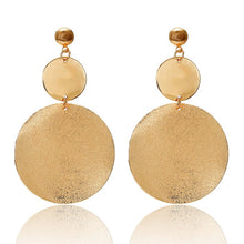 将图片加载到图库查看器，Fashion Statement Earrings 2020 Big Geometric earrings For Women Hanging Dangle Earrings Drop Earing modern Jewelry
