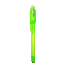 将图片加载到图库查看器，Luminous Light Pen Invisible Ink Magic UV Light Money Detector Pen 2 In 1 Combo Purple Light Drawing Learning Education For Kids
