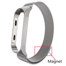 将图片加载到图库查看器，Strap For Xiaomi Mi Band 3 4 Wrist Bracelet Stainless Steel Watch Band for Mi Band 4 3 Strap Wristbands Screwless Wrist Strap
