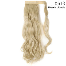 将图片加载到图库查看器，s-noilite 16"/24"/26" long clip in ponytail hair extension wrap around ponytail synthetic fake pony tail hairpiece for women
