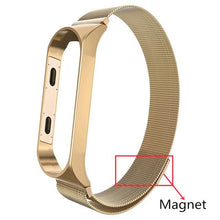 将图片加载到图库查看器，Strap For Xiaomi Mi Band 3 4 Wrist Bracelet Stainless Steel Watch Band for Mi Band 4 3 Strap Wristbands Screwless Wrist Strap
