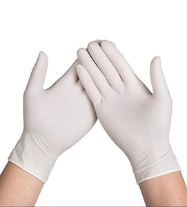 FSUP 100pcs Disposable Nitrile Gloves Work glove Food Cooking Gloves Kitchen Cleaning Universal Household Garden tattoo beauty