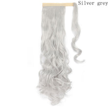 将图片加载到图库查看器，s-noilite 16"/24"/26" long clip in ponytail hair extension wrap around ponytail synthetic fake pony tail hairpiece for women
