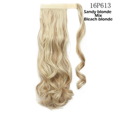 将图片加载到图库查看器，s-noilite 16"/24"/26" long clip in ponytail hair extension wrap around ponytail synthetic fake pony tail hairpiece for women
