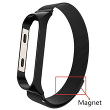 将图片加载到图库查看器，Strap For Xiaomi Mi Band 3 4 Wrist Bracelet Stainless Steel Watch Band for Mi Band 4 3 Strap Wristbands Screwless Wrist Strap
