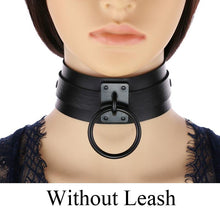 将图片加载到图库查看器，Sexy punk Choker Collar  leather choker Bondage cosplay Goth jewelry women gothic necklace  Harajuku accessories
