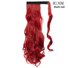 将图片加载到图库查看器，s-noilite 16"/24"/26" long clip in ponytail hair extension wrap around ponytail synthetic fake pony tail hairpiece for women
